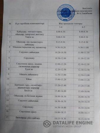 Күн тәртібі