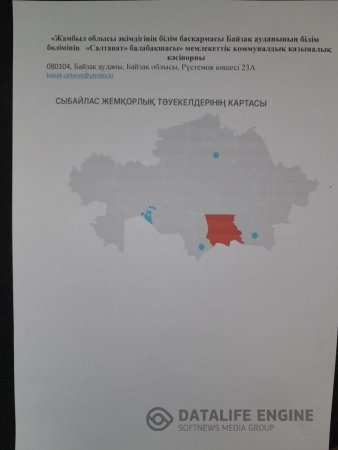 Сыбайлас жемқорлық тәуекелдерінің картасы
